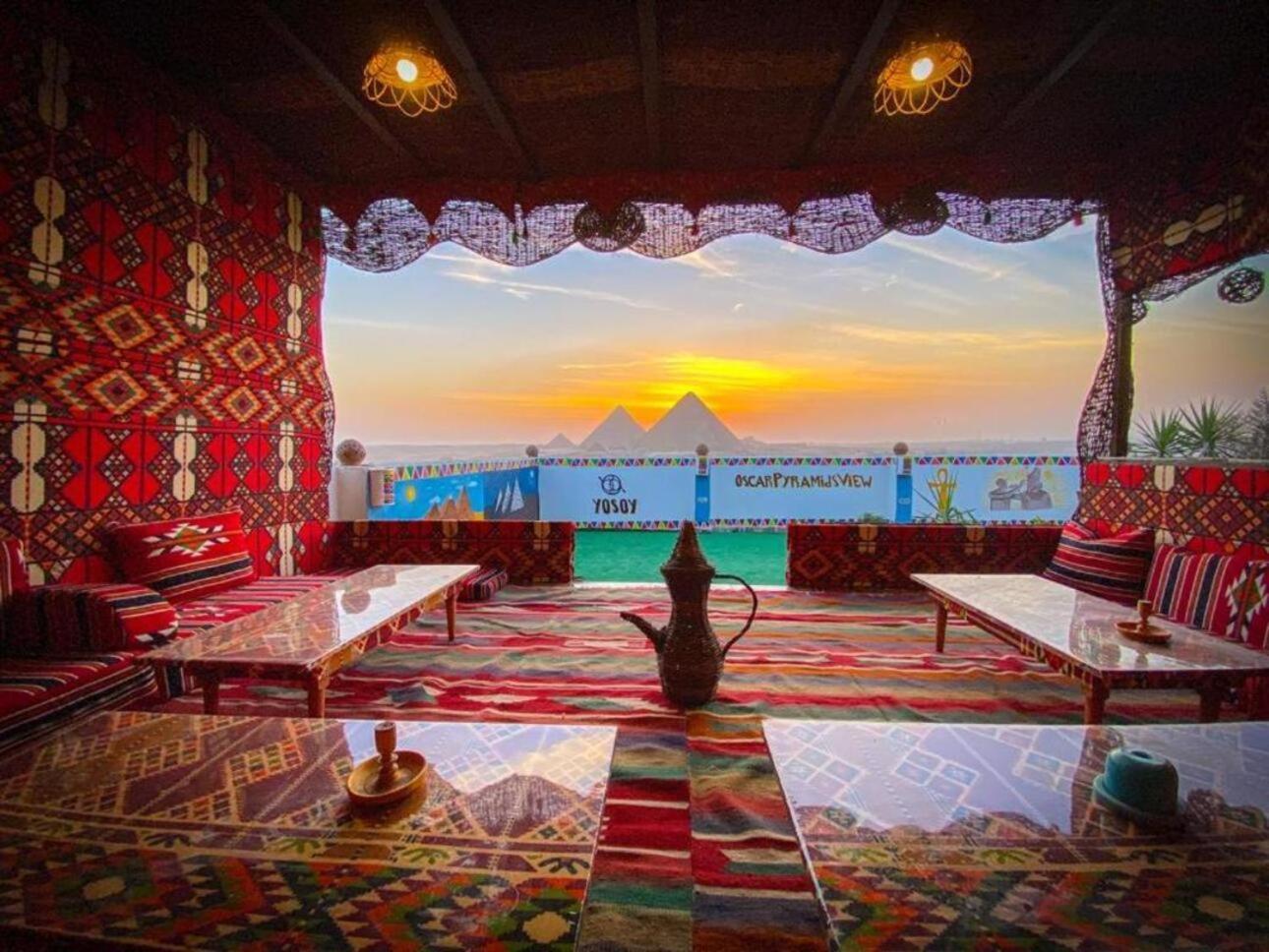 Hotel Oscar Pyramids View Nazlet el-Sîsi Zewnętrze zdjęcie